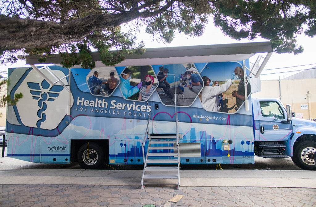 Mobile Health services vehicle